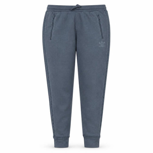 Adidas Women Blue Jogger Trousers Size 10 Fleece Slim Fit