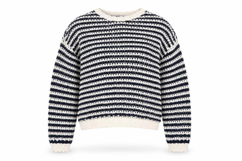 Tu Women’s Multicoloured Striped Knit Pullover Jumper Size 14
