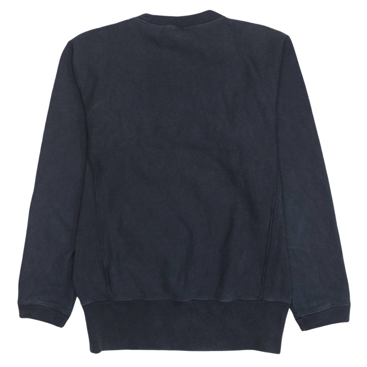 Champion Men's Black Small Reverse Weave Crew Neck Sweatshirt