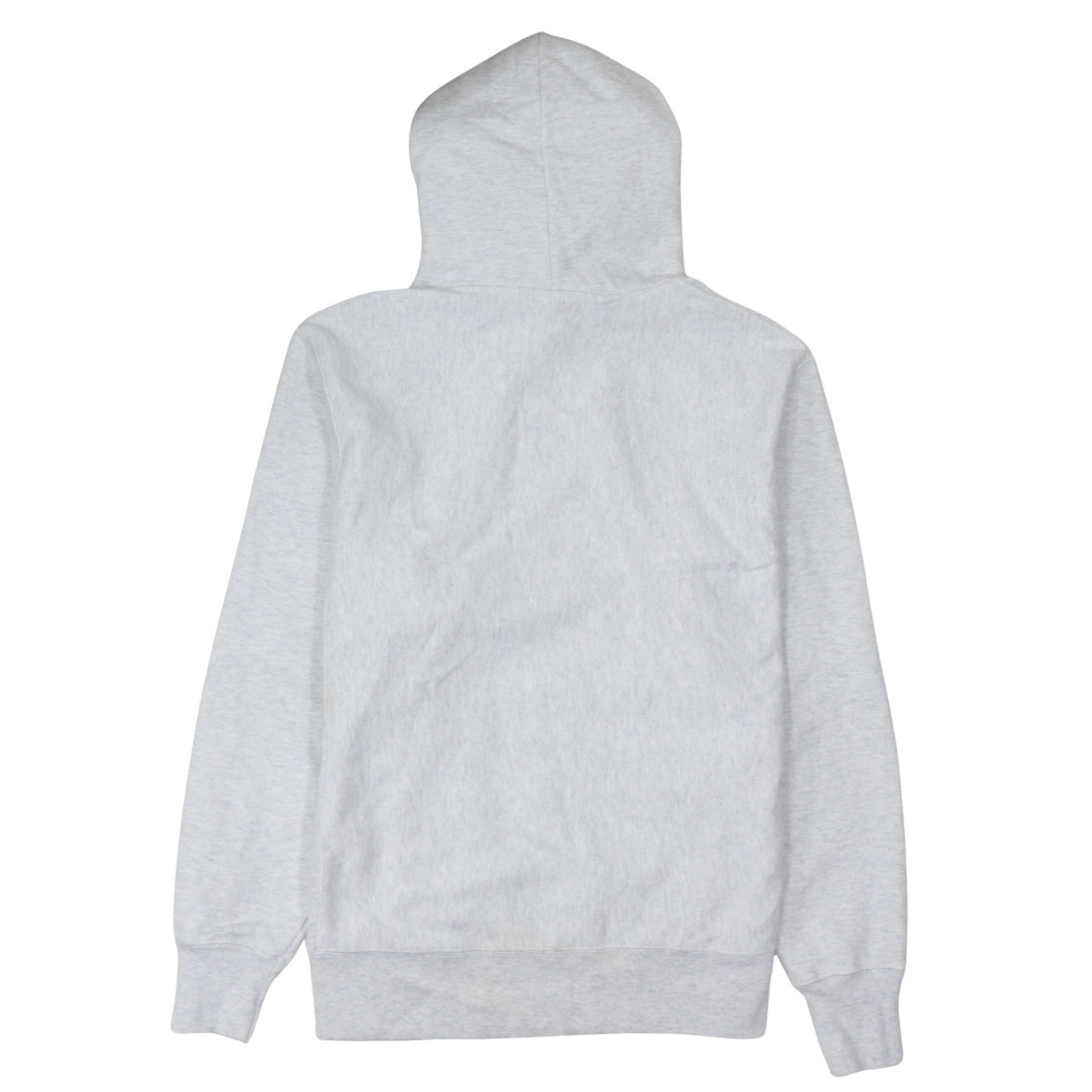 Champion Men's Grey Medium Pullover Hoodie Reverse Weave Logo Sweatshirt