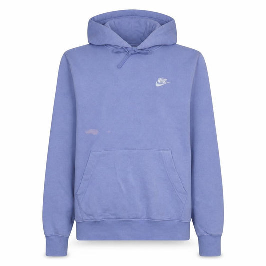 Nike Women Lavender Pullover Hoodie Small Cotton Blend Sweatshirt