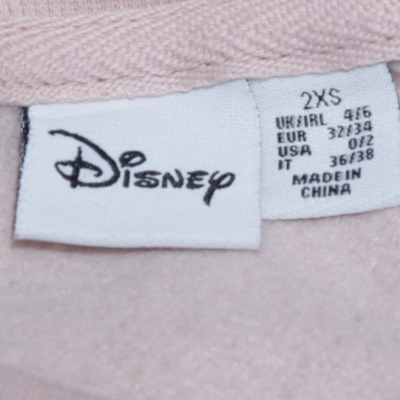 Primark Disney Women Pink Minnie Mouse Pullover Sweatshirt 2XS