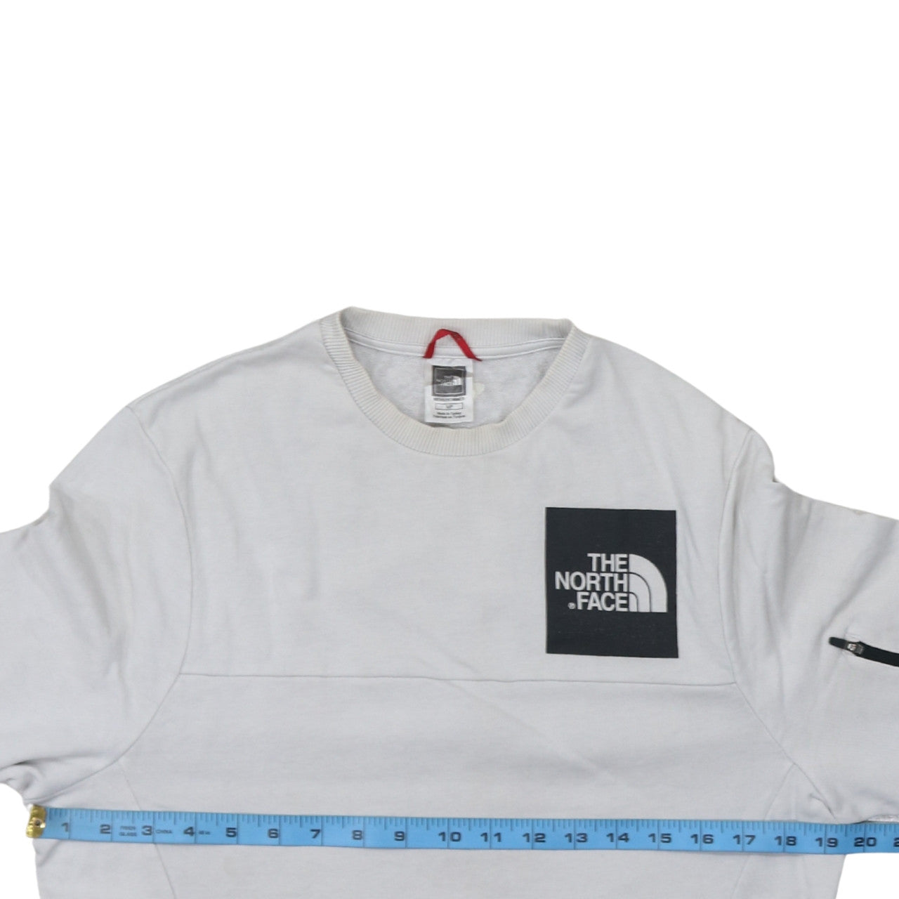 The North Face Men's White Pullover Sweatshirt Size S Regular Fit