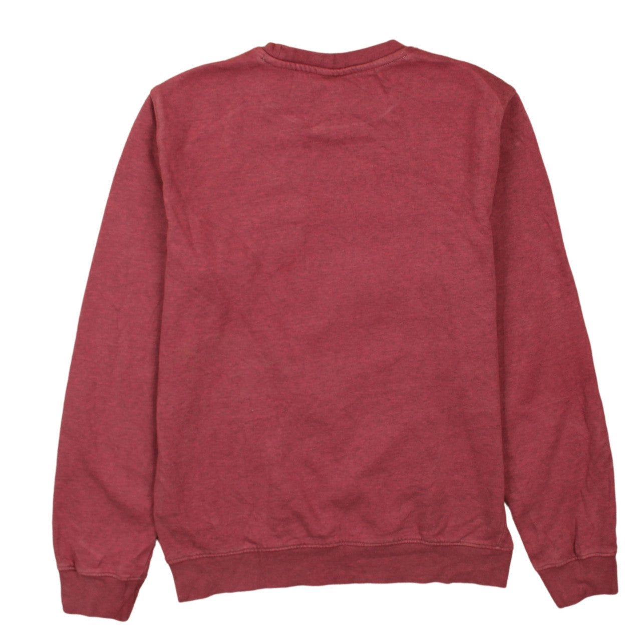 Champion Womens Red Crew Neck Pullover Sweatshirt M Casual