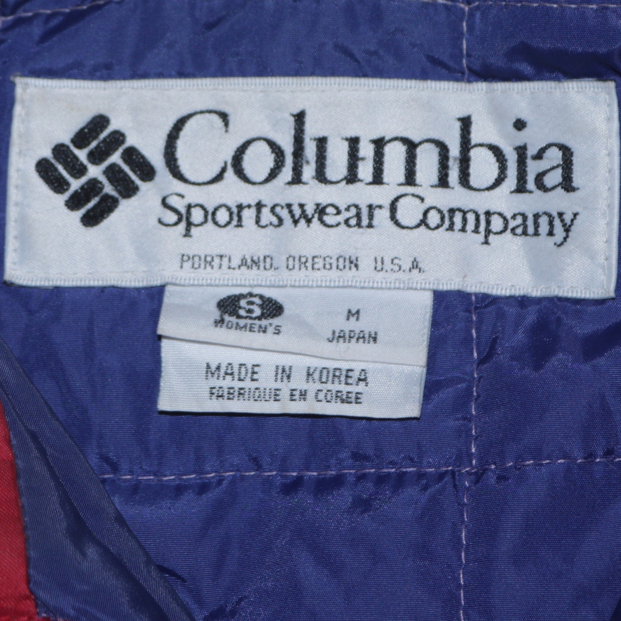 Columbia Women's Red Parka Jacket Size S Water Resistant Winter Coat