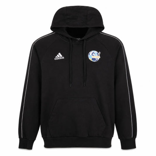 Adidas Men's Black Pullover Hoodie XS Sports Fleece Sweatshirt