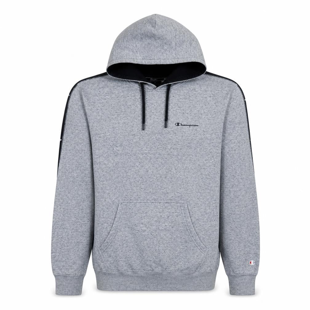Champion Men's Grey Pullover Hoodie Medium Logo Regular Fit