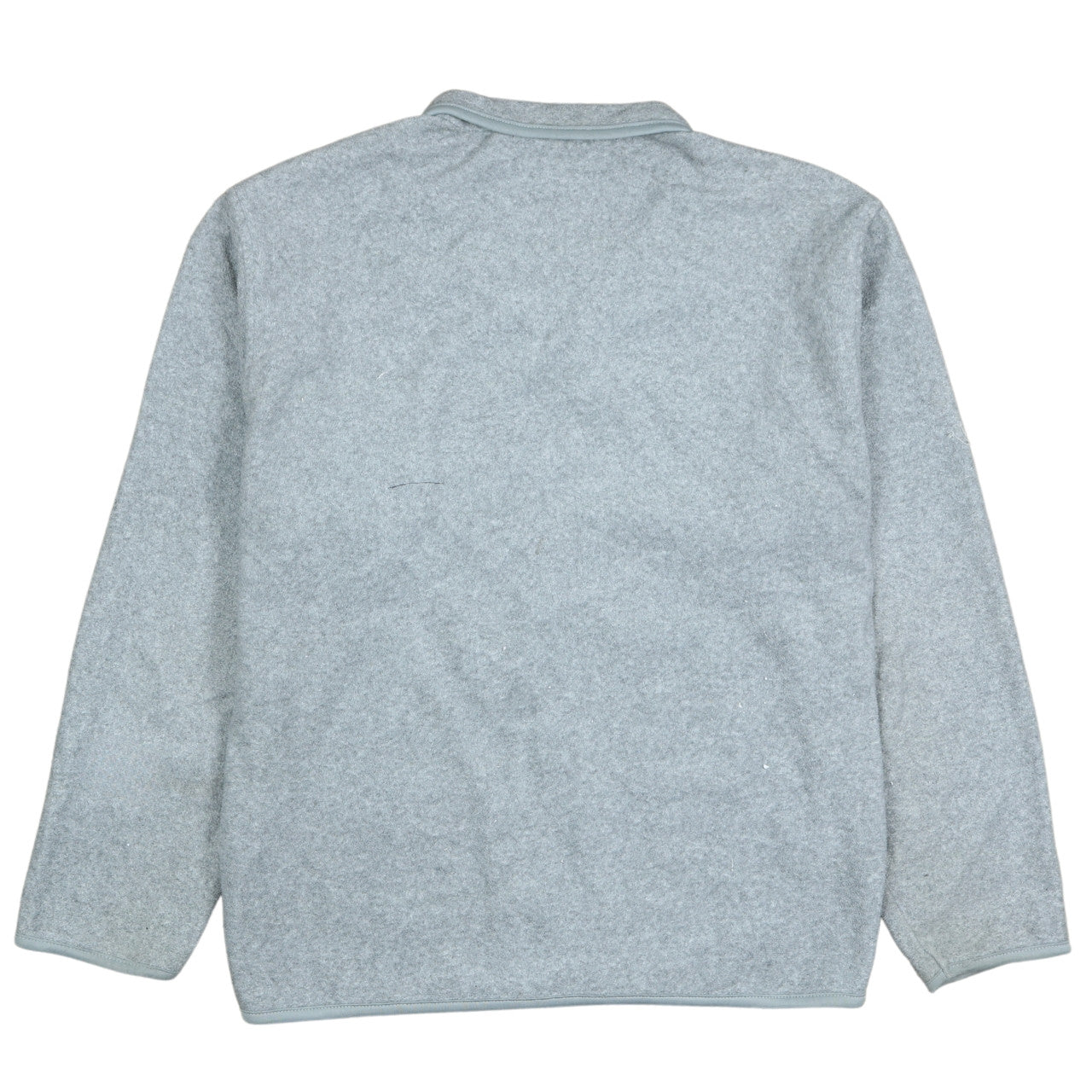 Uniqlo Men's Grey Fleece Full Zip Lightweight Jacket L