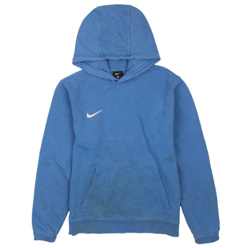 Nike Men's Blue Hoodie Sweatshirt M Regular Fit Long Sleeve