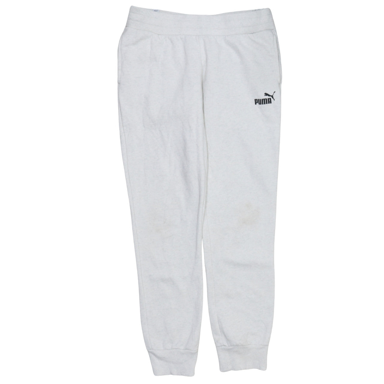 Puma Womens Grey Size 12 Sweatpants Joggers Tapered Leg