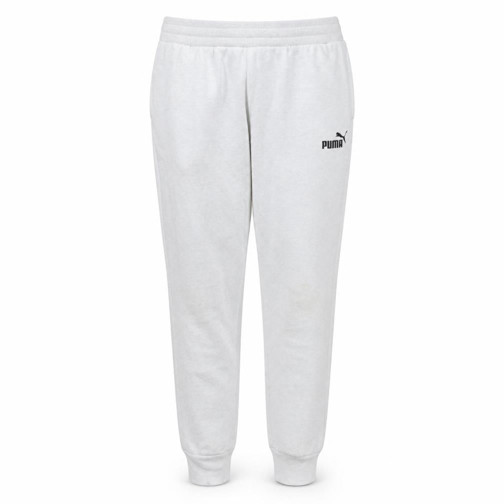Puma Womens Grey Size 12 Sweatpants Joggers Tapered Leg