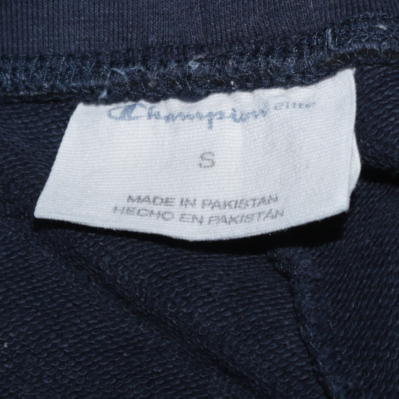 Champion Men's Blue Jogger Sweatpants Size S Cotton Blend