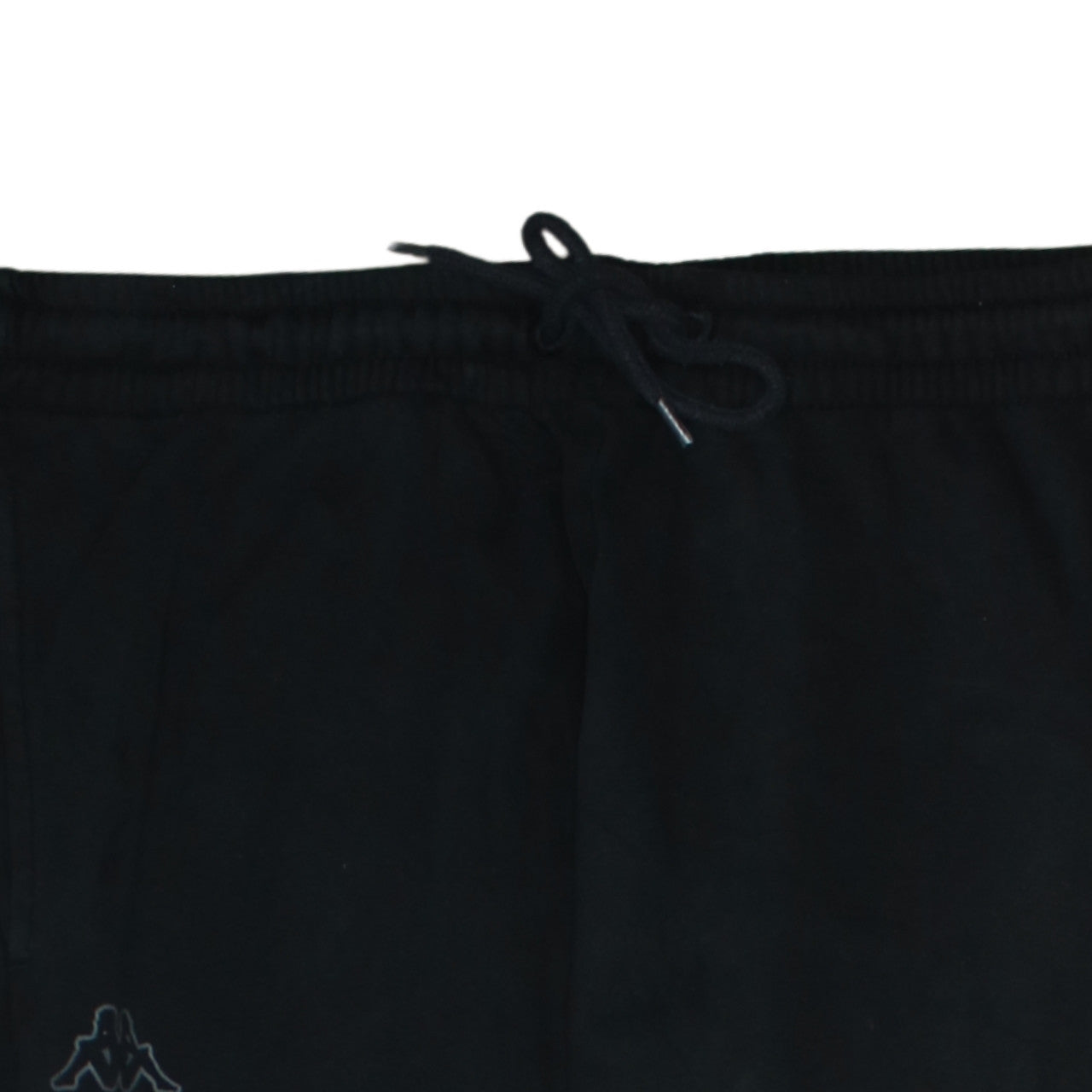Kappa Men Black XL Joggers Tapered Fit Logo Cuffed Sweatpants