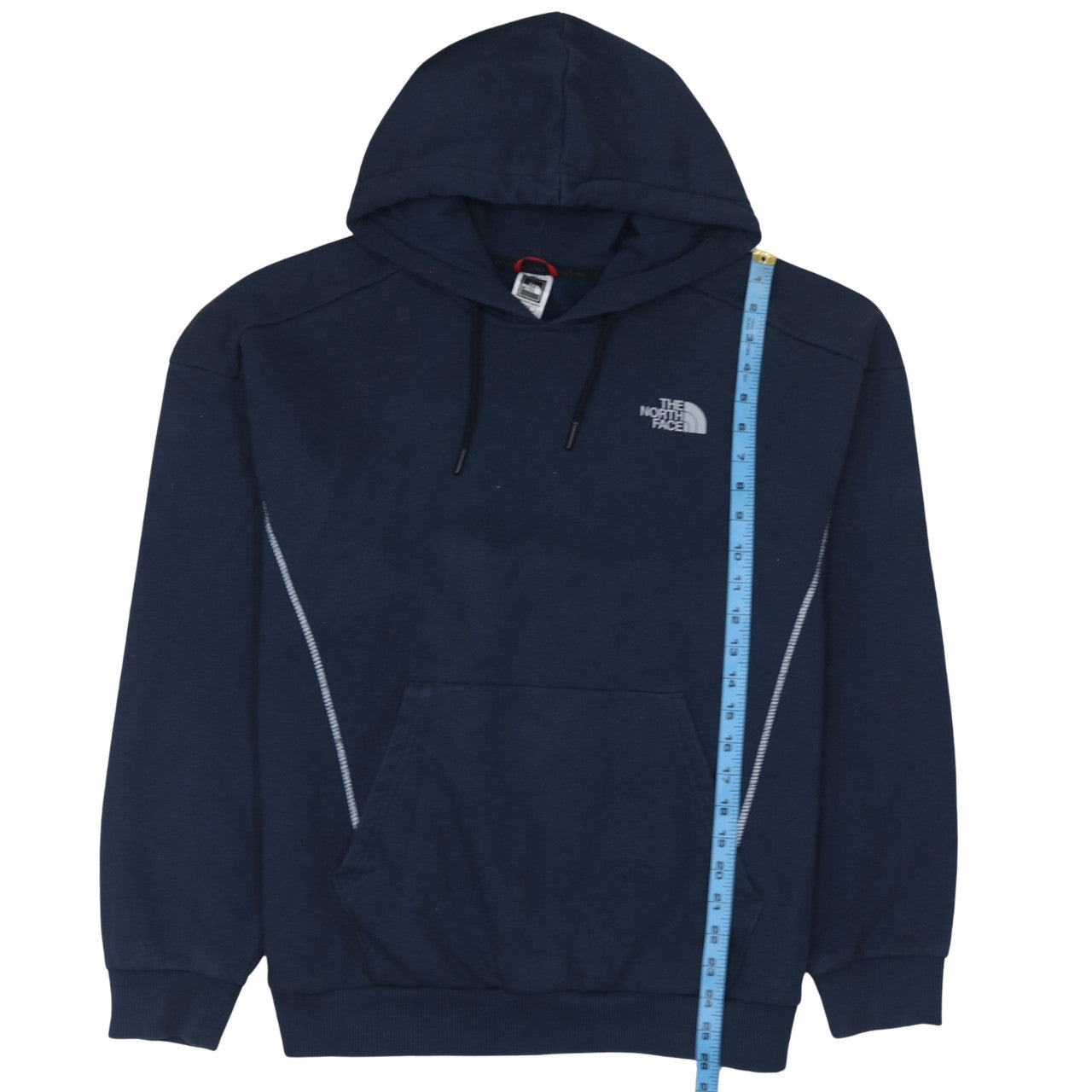 The North Face Unisex Blue Pullover Hoodie L Outdoor Fleece