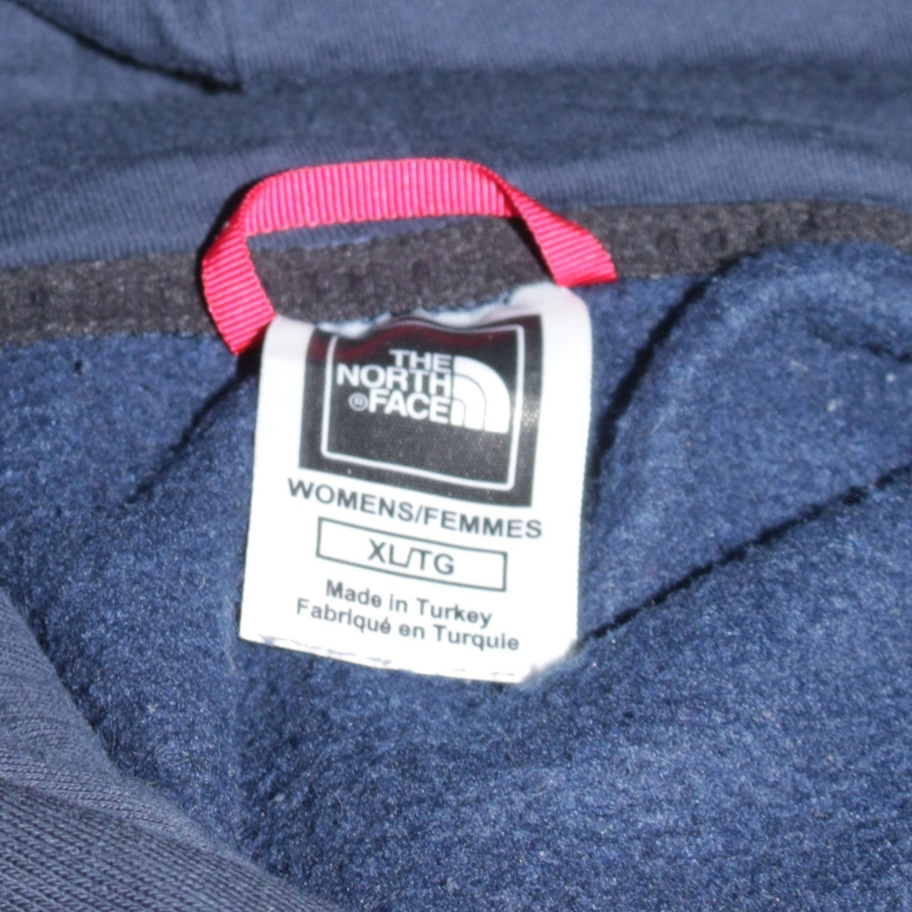 The North Face Unisex Blue Pullover Hoodie L Outdoor Fleece