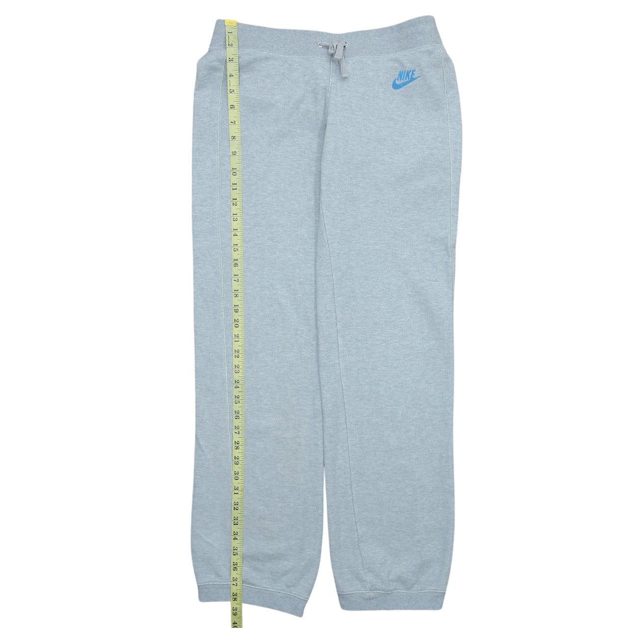 Nike Women Grey Cotton Sweatpants Small Elastic Waist Joggers