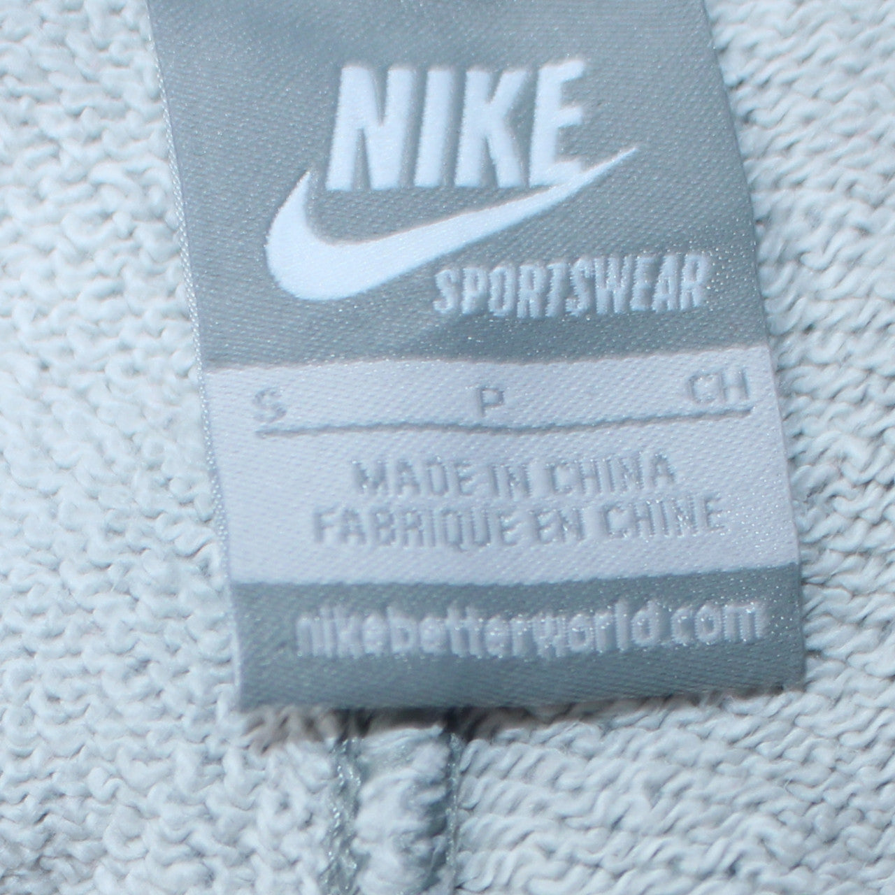 Nike Women Grey Cotton Sweatpants Small Elastic Waist Joggers