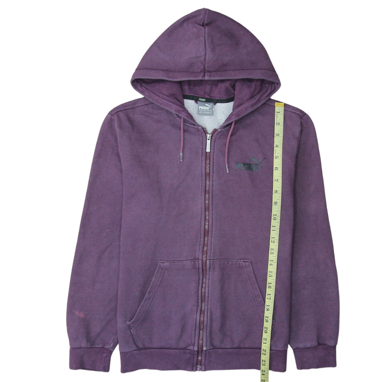 Puma Men's Purple Full Zip Hoodie Size M Sportswear