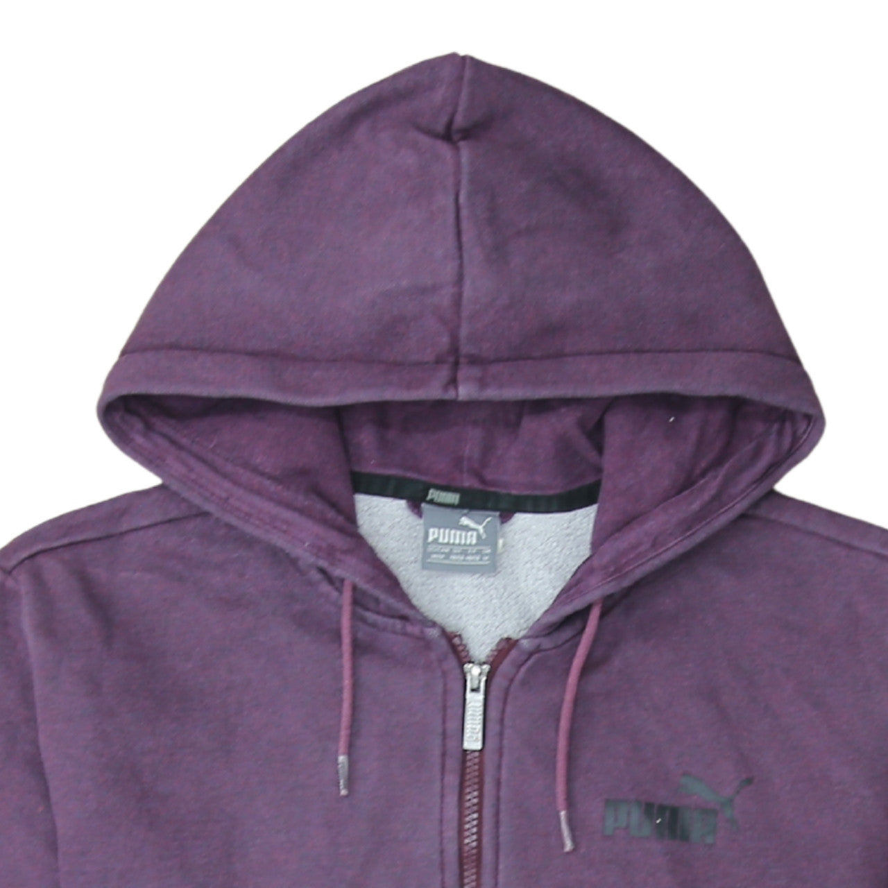 Puma Men's Purple Full Zip Hoodie Size M Sportswear