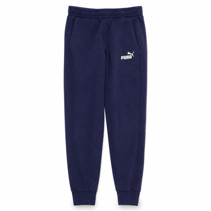 Front view of Puma Men's Blue Regular Fit Sweatpants M