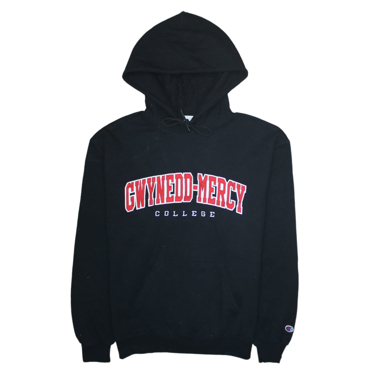Champion Men's Black Medium Pullover Hoodie Gwynedd-Mercy College