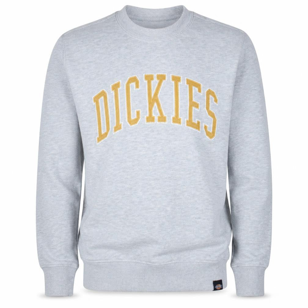 Dickies Mens Grey XS Embroidered Logo Pullover Sweatshirt