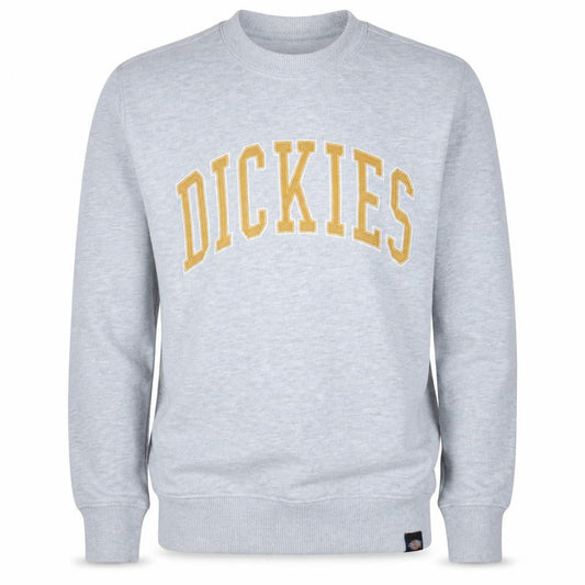 Dickies Mens Grey XS Embroidered Logo Pullover Sweatshirt