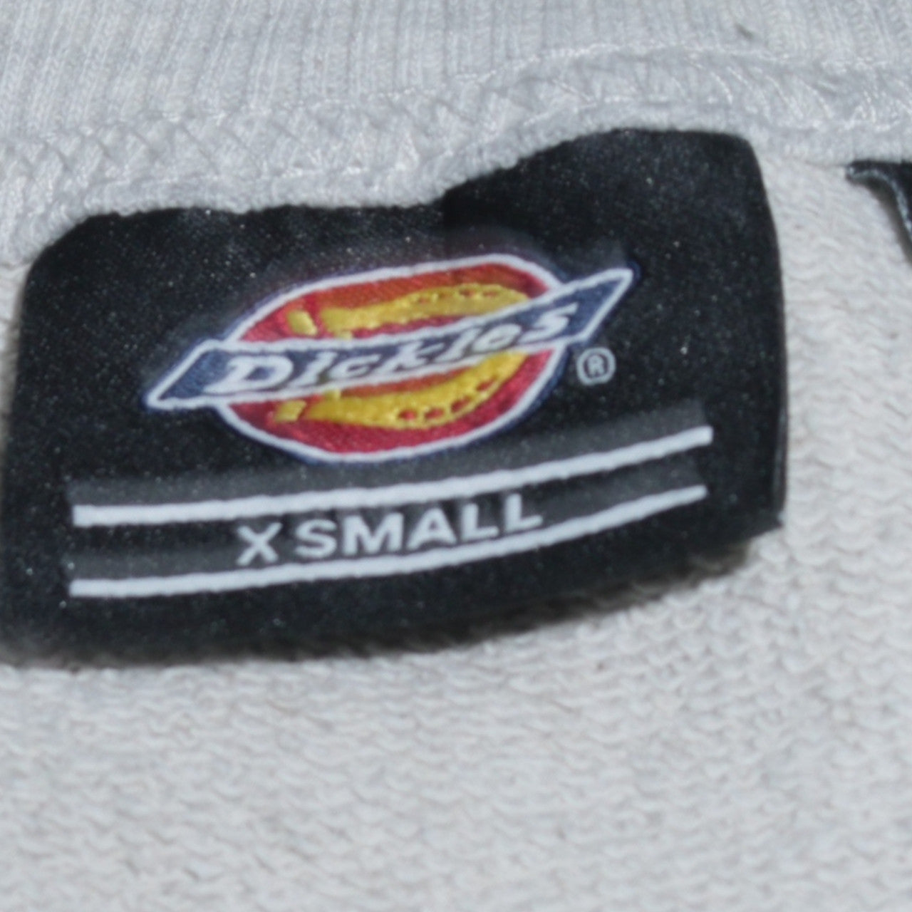 Dickies Mens Grey XS Embroidered Logo Pullover Sweatshirt