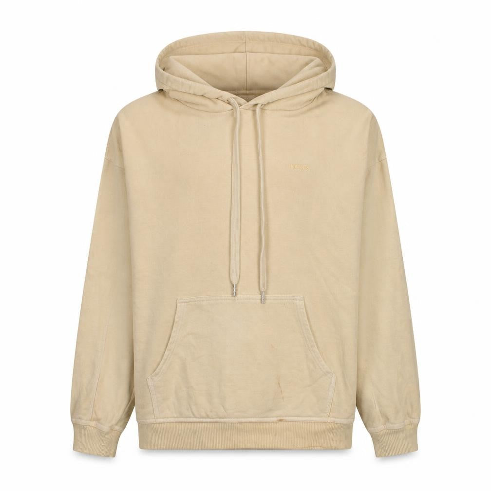 Levi's Men's Beige Pullover Hoodie XS Regular Fit Logo Fleece