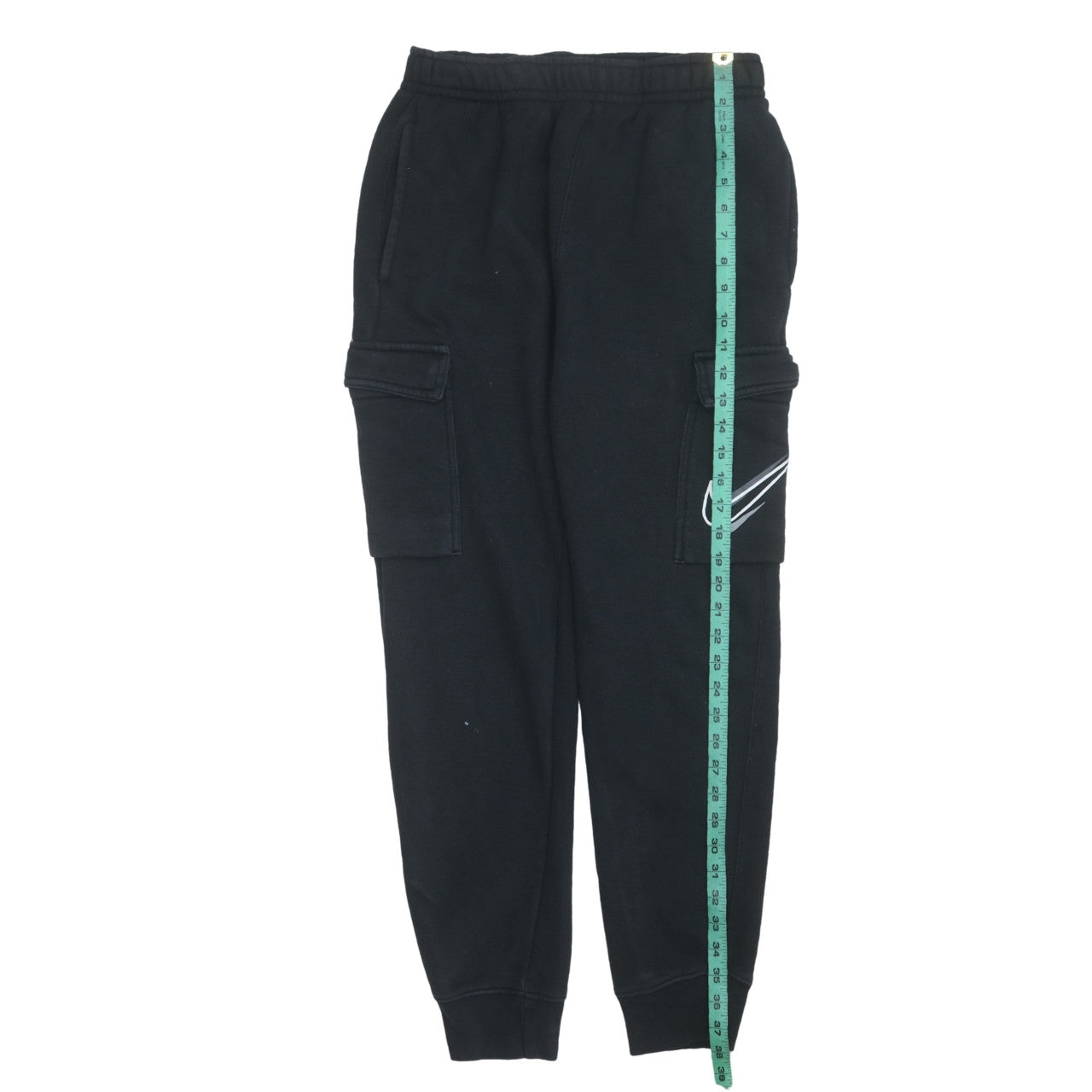 Nike Men's Black Cargo Jogger Trousers Size S