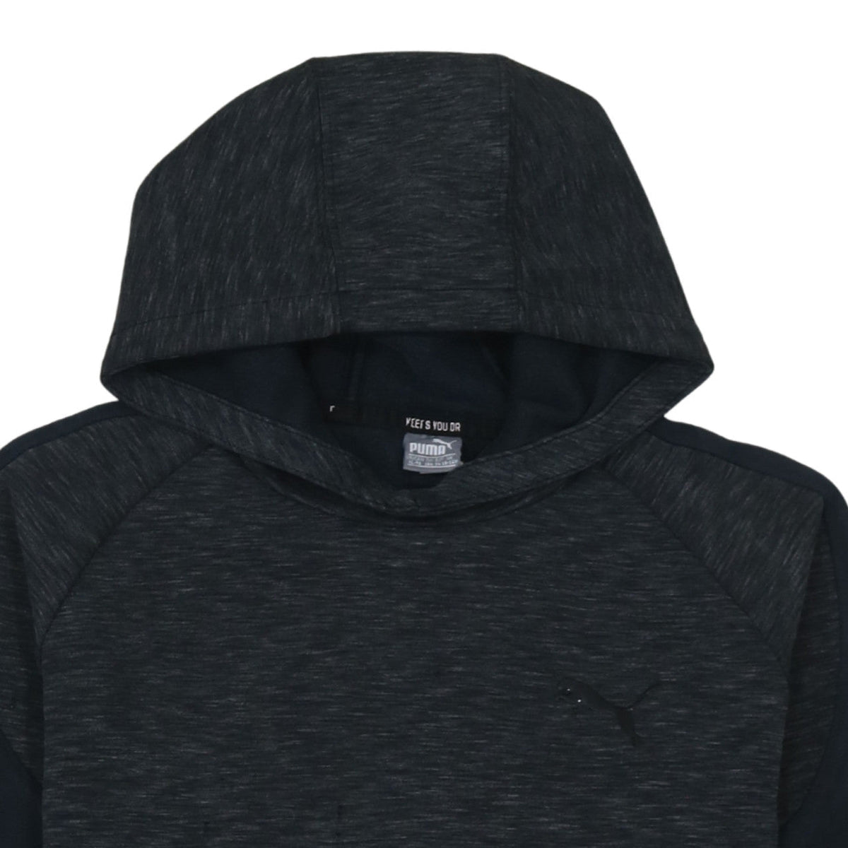 Puma Boys Black Pullover Hoodie Size 14 Years Regular Fit Sportswear