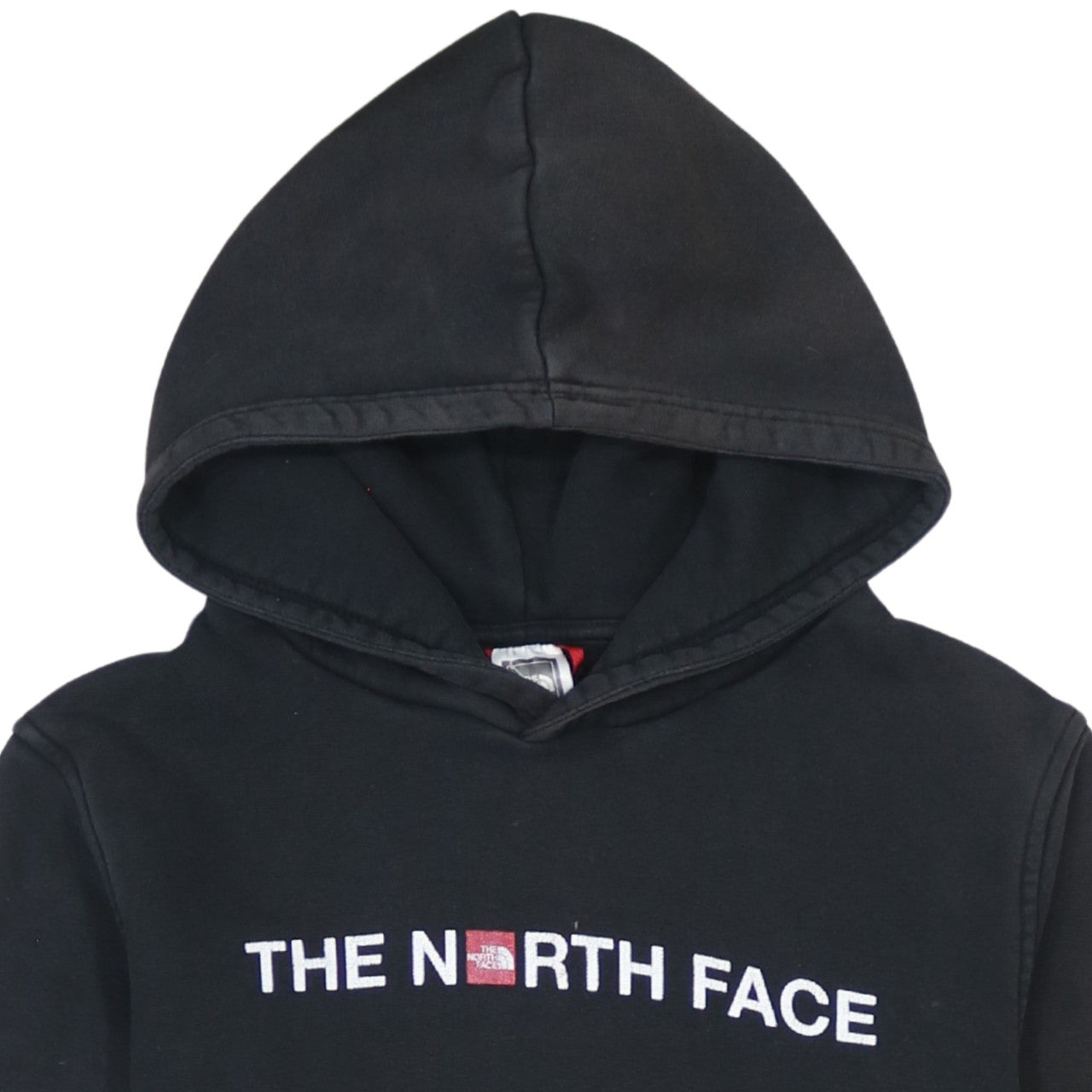 The North Face Boys Black XL Pullover Hoodie Cotton Logo Sweatshirt