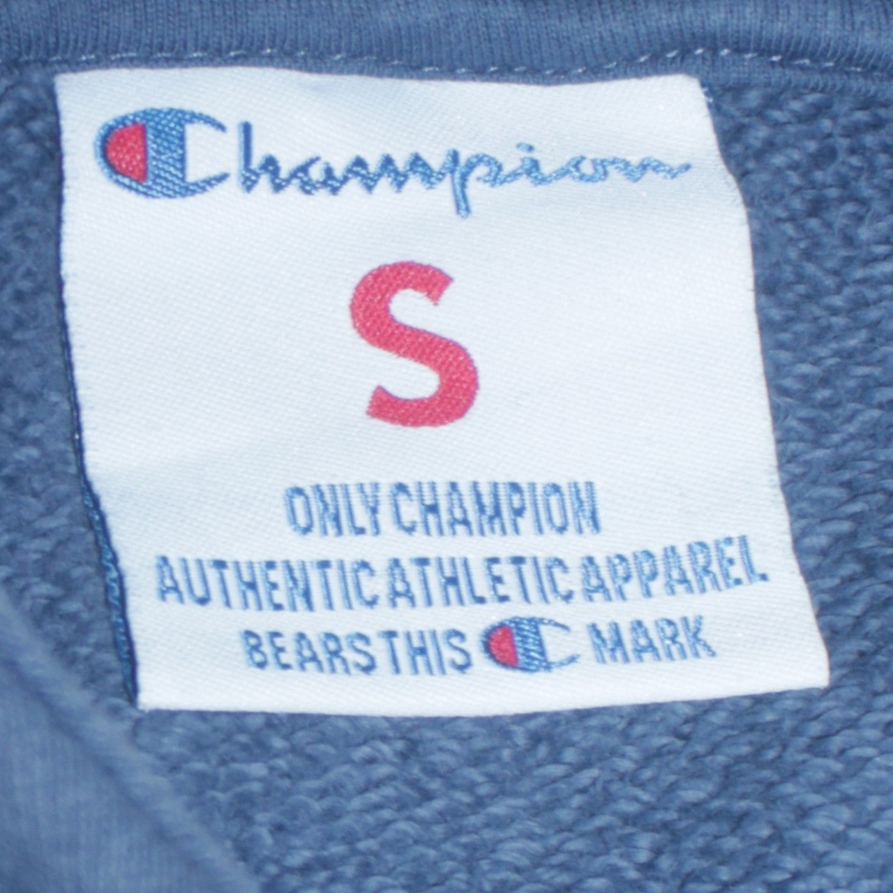 Champion Men’s Multicoloured Pullover Hoodie Size S Cotton Logo