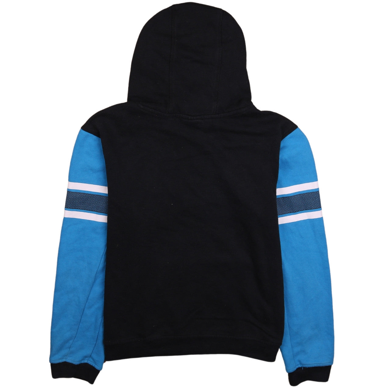 NFL Team Apparel Boys Black Blue Pullover Hoodie XL Sporty Panther Design