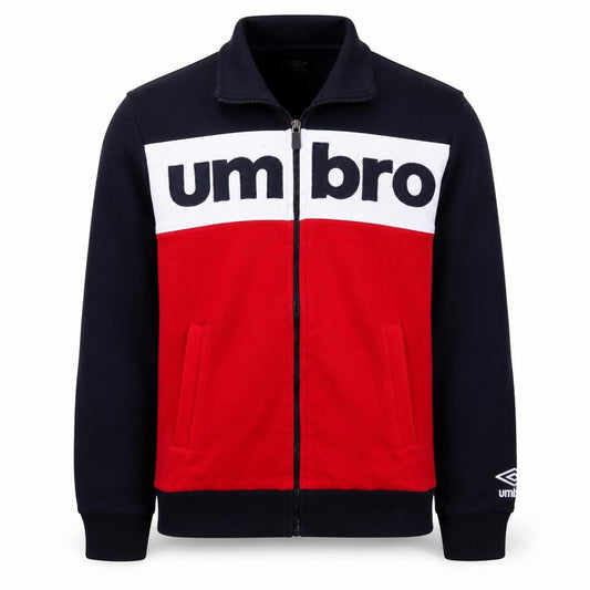 Umbro Men's Multicoloured Small Track Jacket Full Zip Retro Style