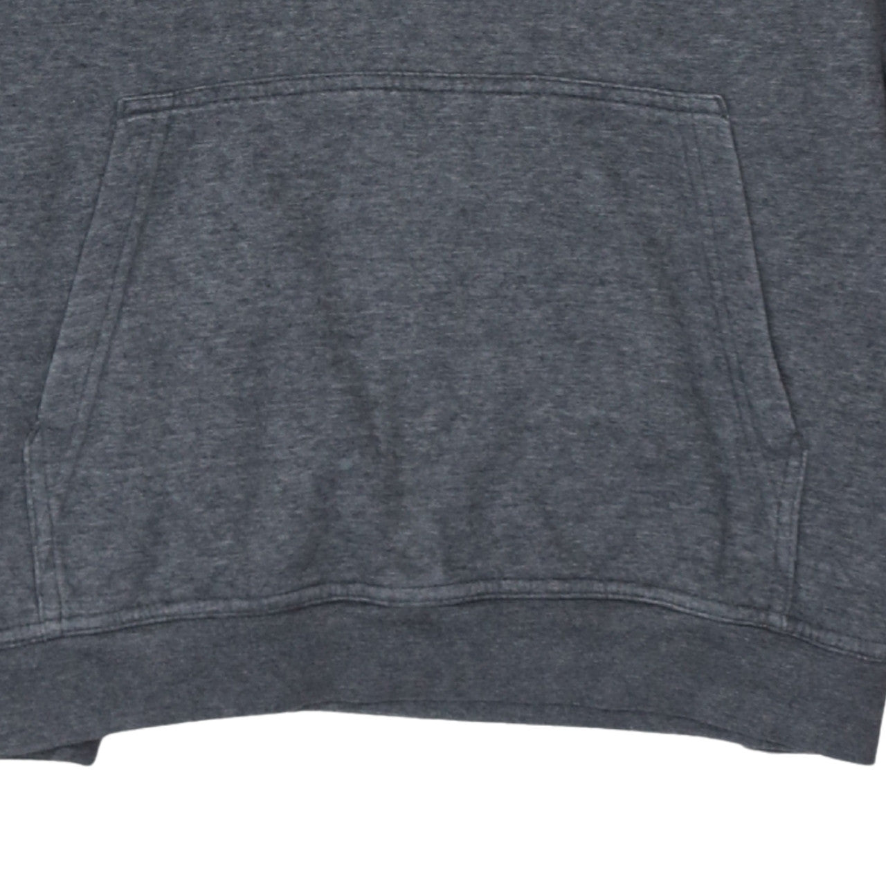 Nike Men's Grey XL Pullover Hoodie with Logo Pocket