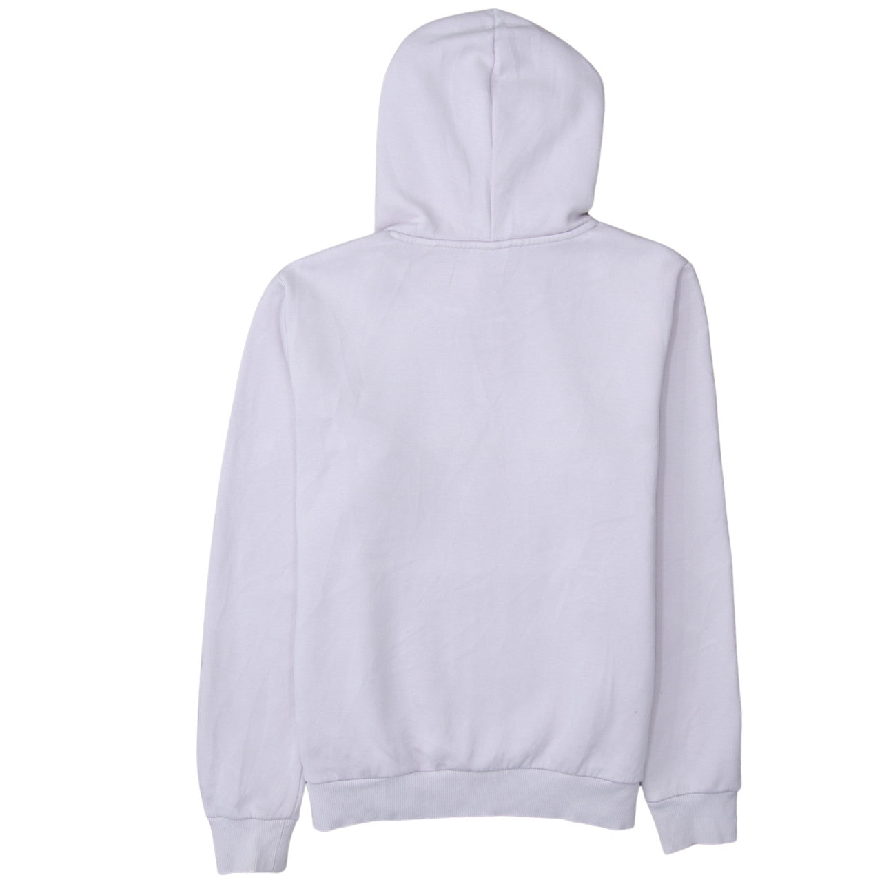 Puma Womens Lilac Pullover Hoodie L Logo Graphic Sweatshirt