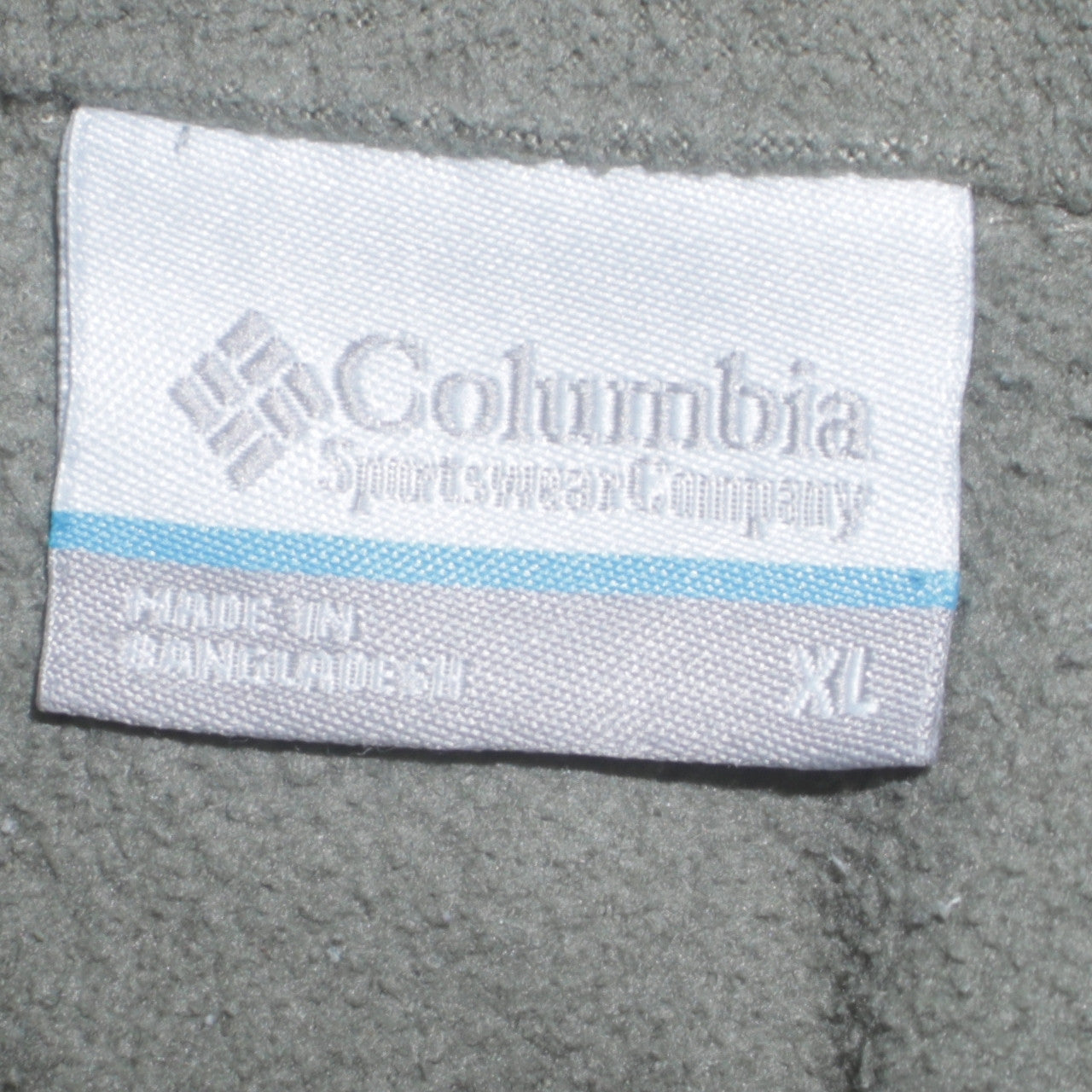 Columbia Men's Green XL Fleece Full Zip Outdoor Jacket