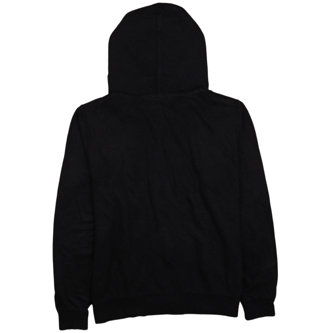 Nike Womens Black Full Zip Hoodie Sweatshirt Size M