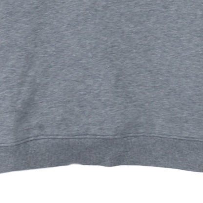 Additional view of Tommy Hilfiger boys’ grey pullover hoodie, size 164, logo graphic sweatshirt