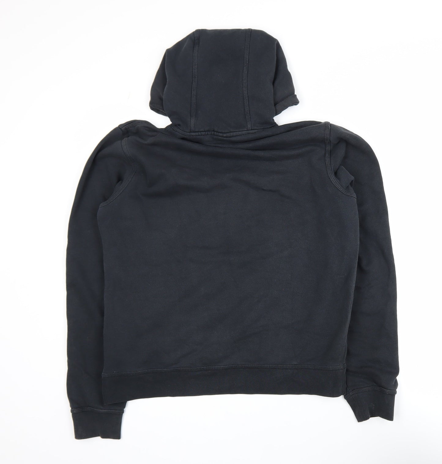 Nike Men's Black Pullover Hoodie M Fleece Logo Sportswear