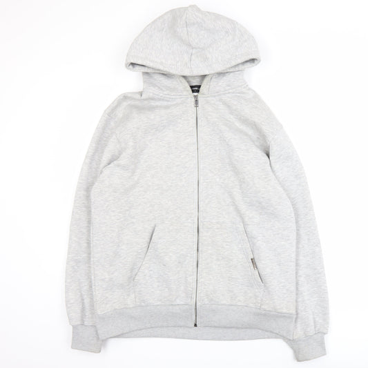 Closure LDN Men’s Grey Full Zip Hooded Track Jacket Size L