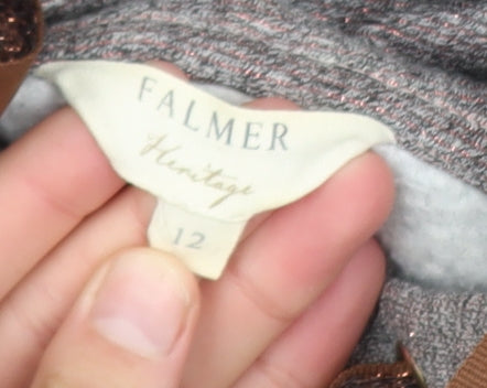 Falmer Heritage Women's Grey Size 12 Pullover Hoodie