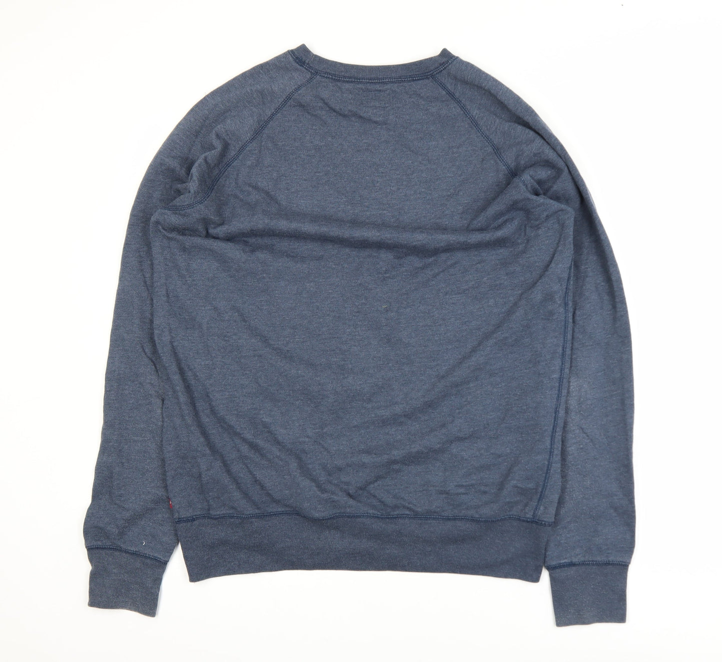 Levi's Men's Blue Crew Neck Pullover Sweatshirt Size L