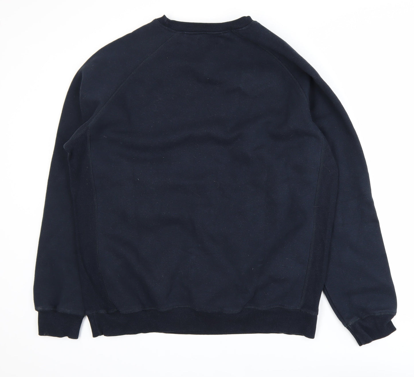 M&Co Men’s Navy Blue XL Crew Neck Pullover Sweatshirt