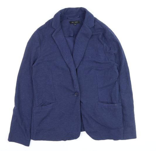 New Look Women's Blue Size 14 Blazer Jacket
