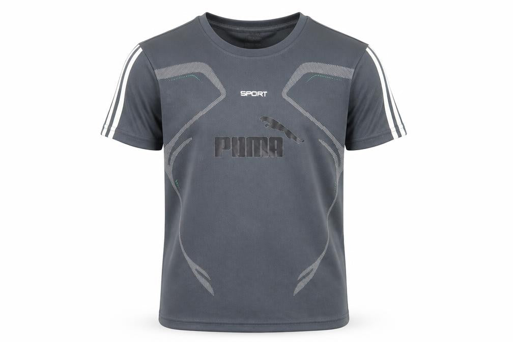 Fashion Sport Boys Grey XL Lightweight Active T-Shirt
