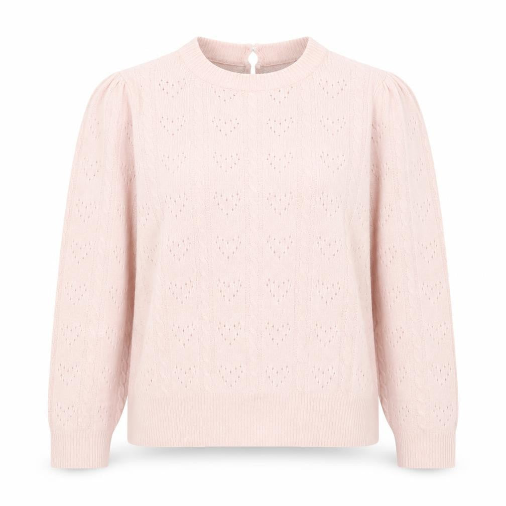 Nobody's Child Women's Pink Crew Neck Knit Jumper Size 10-12