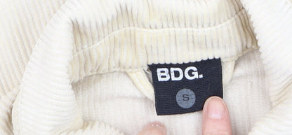 Additional view of BDG Men's Beige Corduroy Button Jacket Small Regular Fit