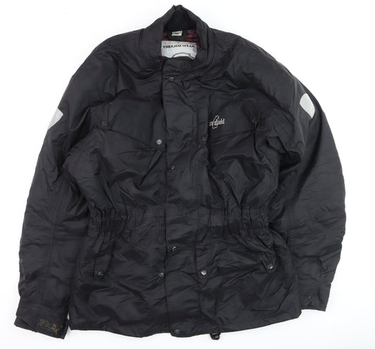 Thermo Wear Men's Black M Winter Parka Jacket Windproof Lined